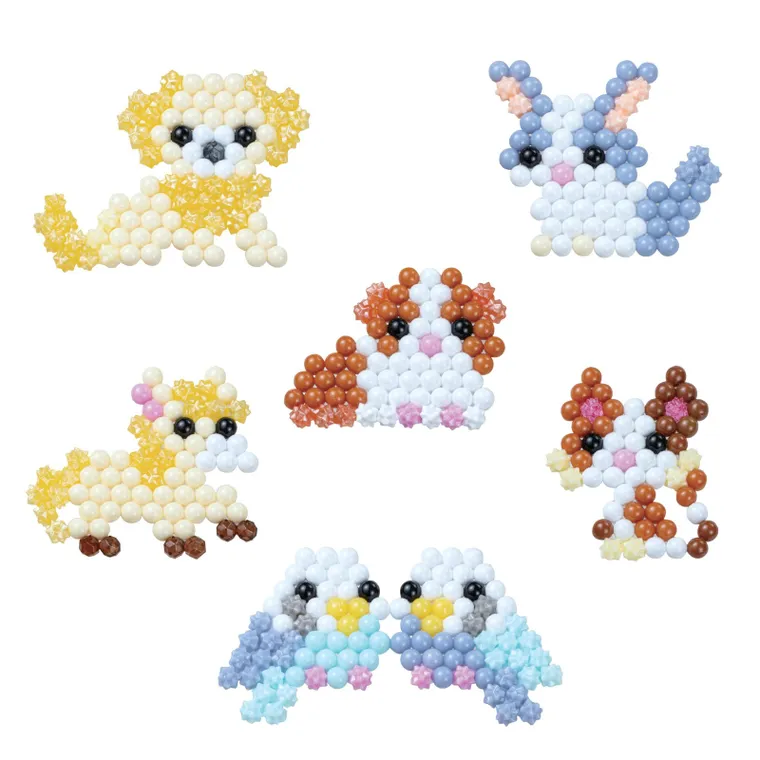Aquabeads, Urocze zwięrzątka, koraliki wodne, zestaw startowy, 500 elementów, 35067