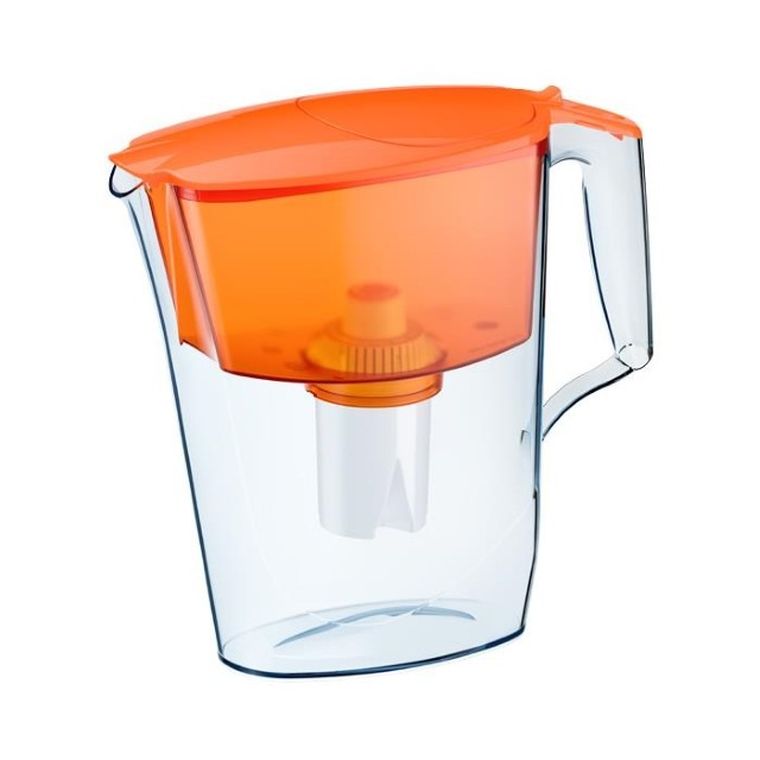 Aquaphor, Standard, dzbanek filtrujący, wkład B100-15, pomarańczowy, 2,5l