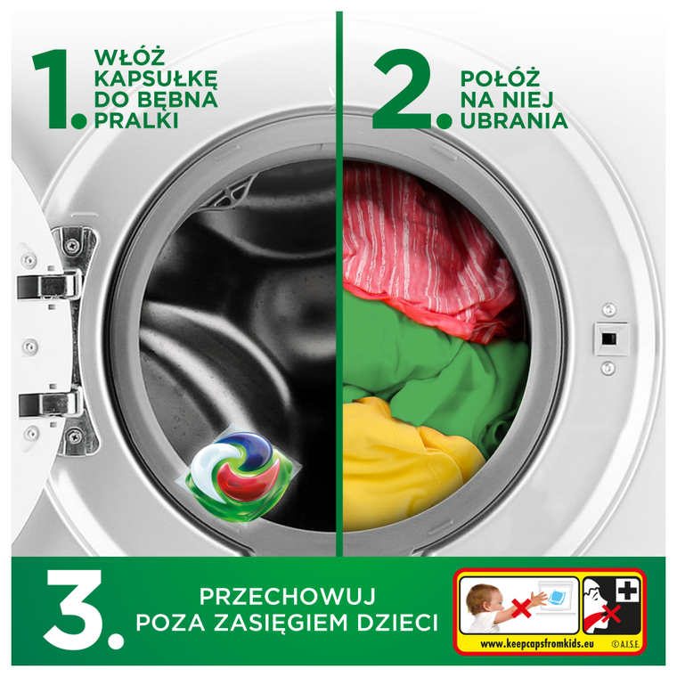 Ariel, Allin1 Pods+, kapsułki do prania ze środkiem piorącym w płynie, 26 prań