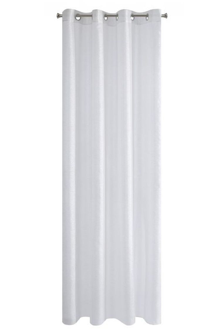 Arlona, zasłona, zdobiona srebrną nicią, 140-250 cm