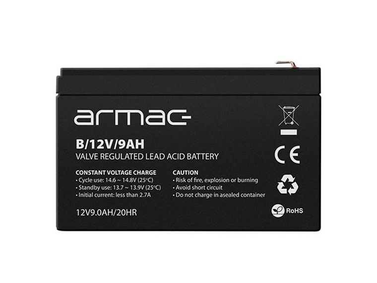 Armac, akumulator, 12V, AGM, 9Ah, uniwersalny