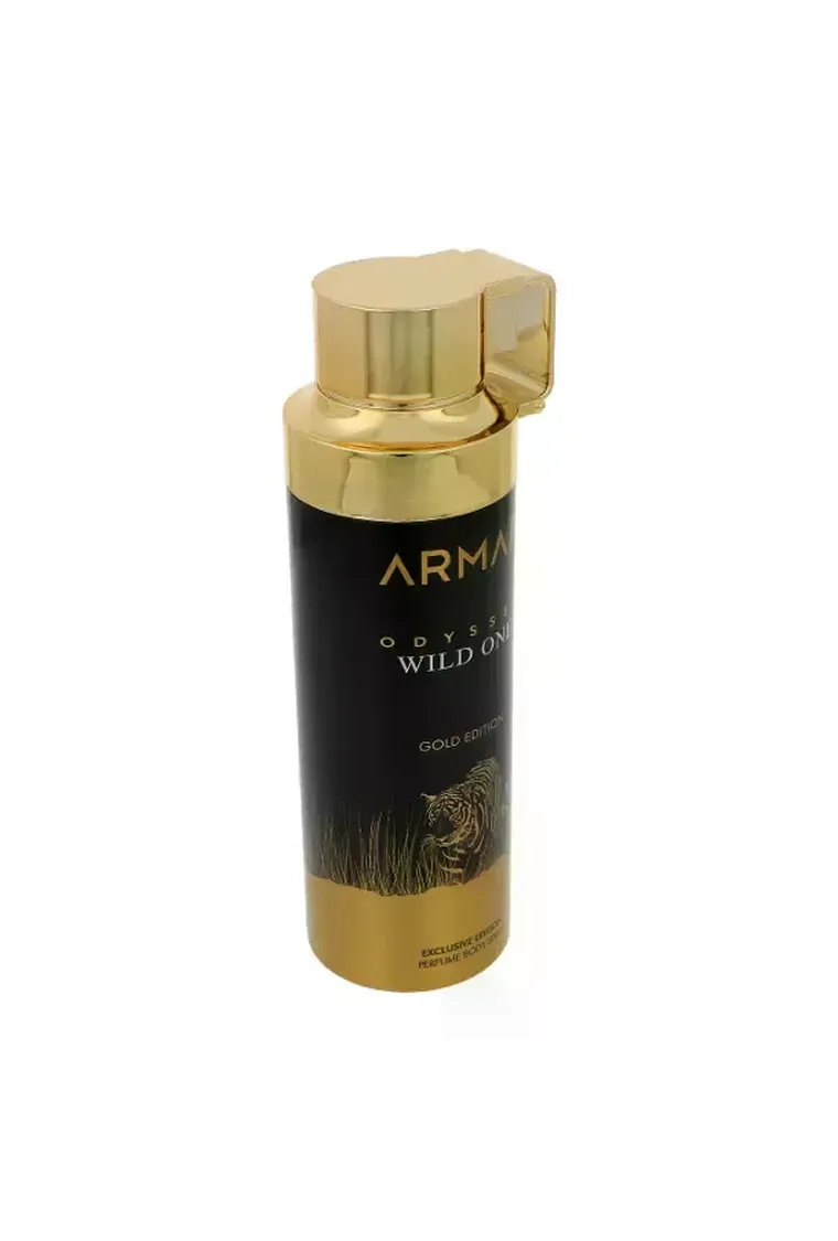 Armaf, Odyssey Wild One Gold Edition Body Spray, spray do ciała, 200 ml