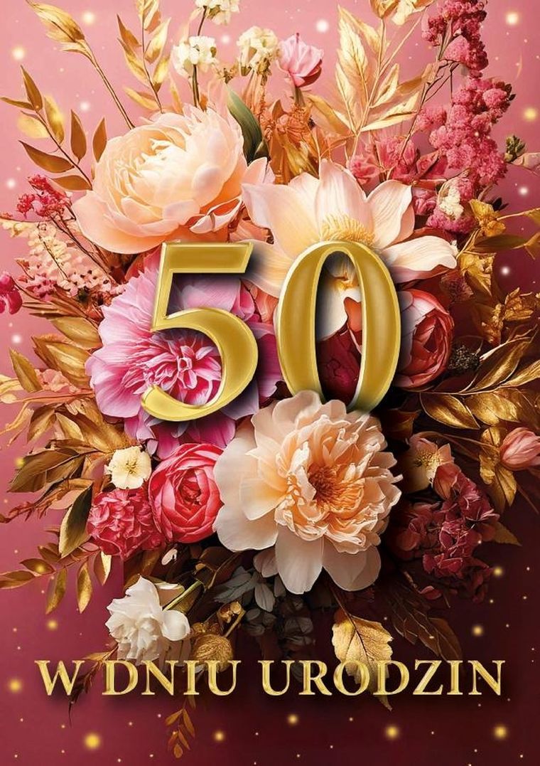 Armin Style, karnet B6, efekt 3D, urodziny 50