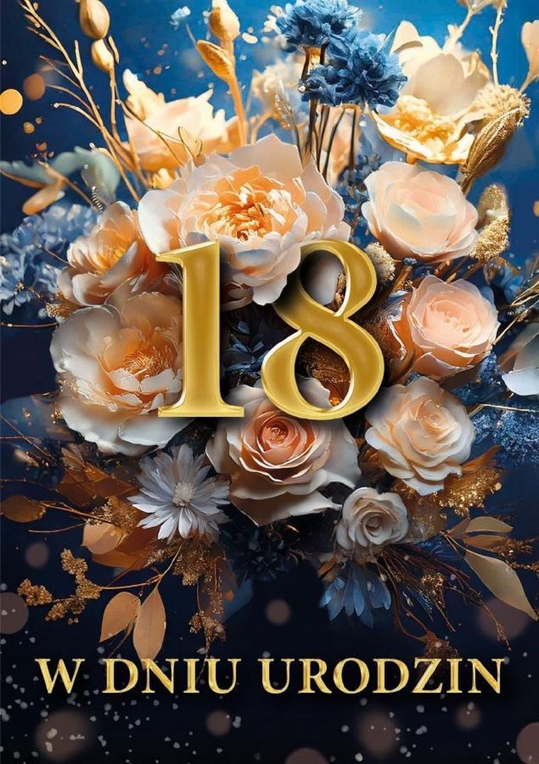 Armin Style, karnet B6 z kopertą, urodziny 18