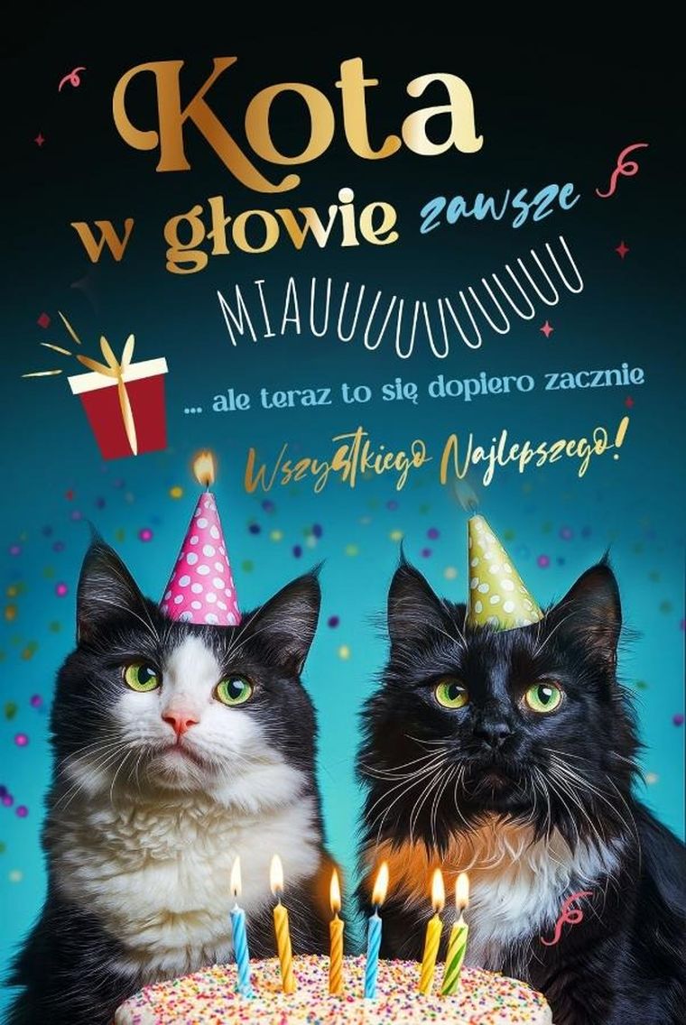 Armin Style, karnet urodzinowy z kopertą, 13-21 cm