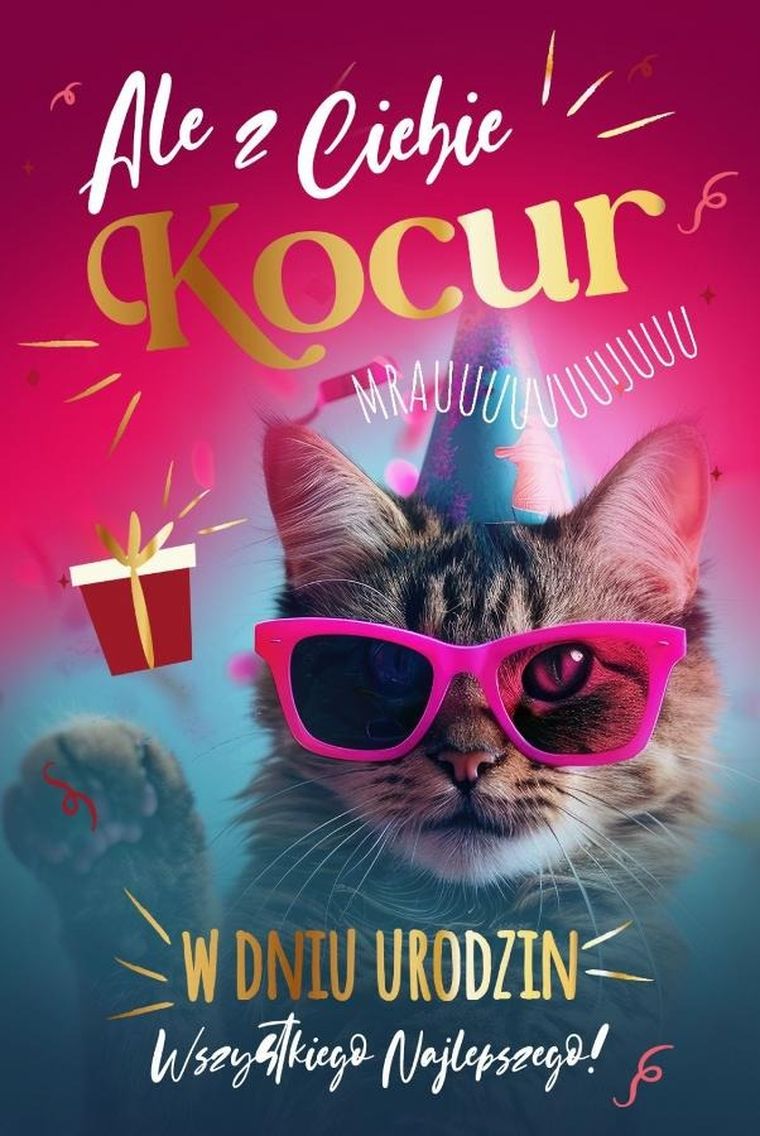 Armin Style, karnet urodzinowy z kopertą, 13-21 cm