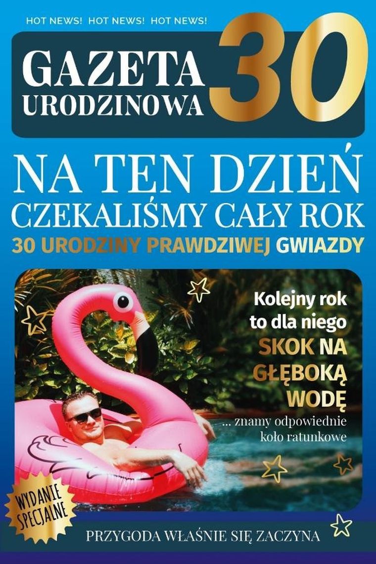 Armin Style, karnet z kopertą, Urodziny 30, 13-21 cm