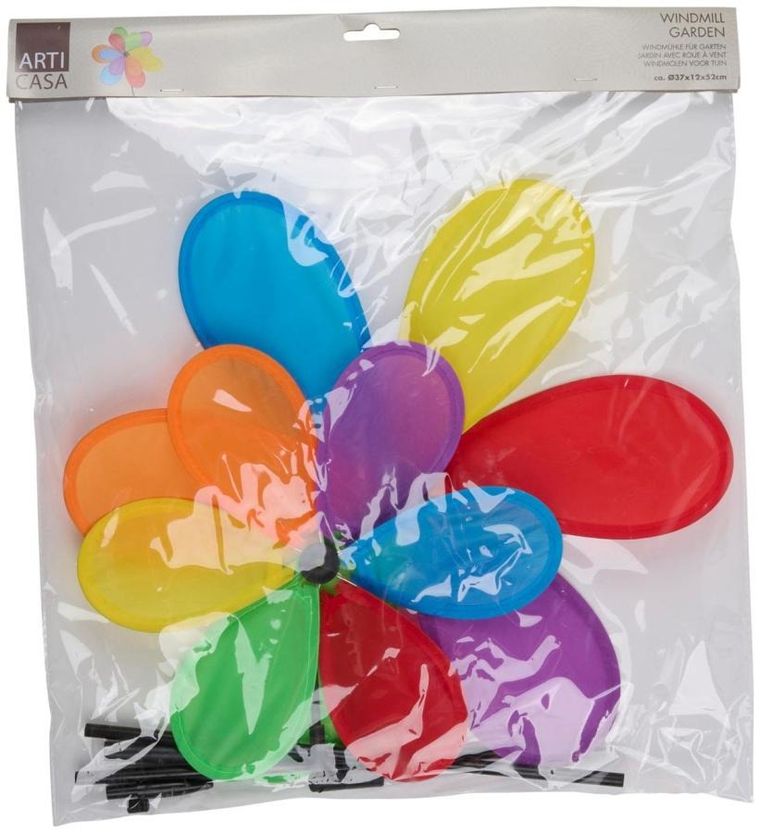 Articasa, wiatraczek, dekoracja do ogrodu, 37-12-85 cm