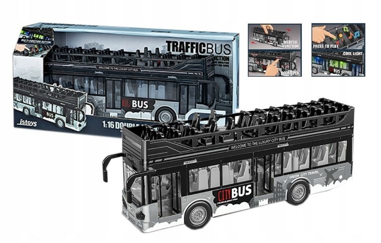 Artyk, autobus piętrowy, pojazd interaktywny