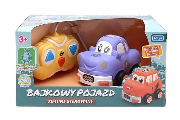 Artyk, Bajkowy pojazd zdalnie sterowany, fioletowy
