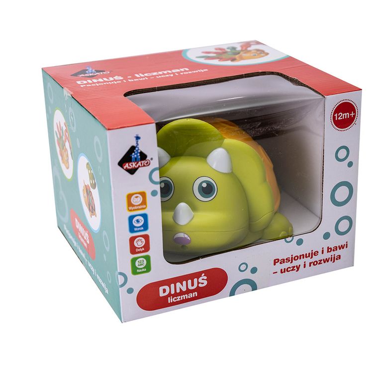 Askato, Dinozaur Liczman, zabawka edukacyjna