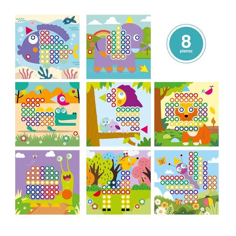 Askato, Genialny dzieciak, sprytne oczko, mozaika, 240 elementów