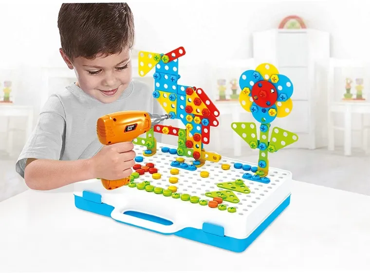 Askato, Genialny dzieciak, śrubkowe konstrukcje, zestaw majsterkowicza