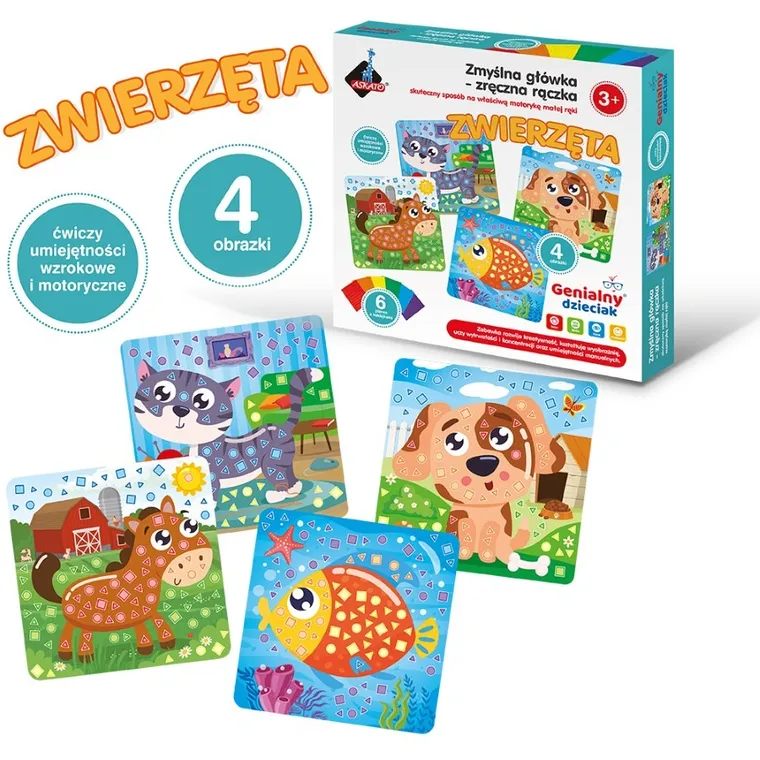 Askato, Genialny dzieciak, Zmyślna główka - zręczna rączka, zwierzęta