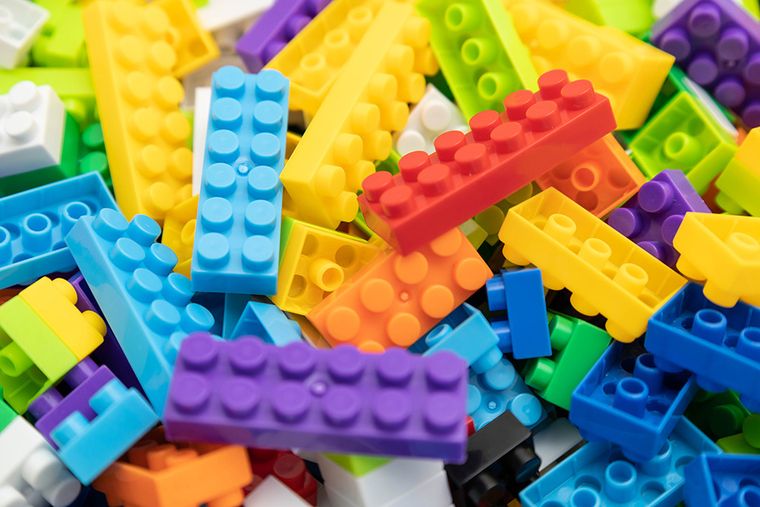 Askato, Klocki Małych Geniuszy, basic, 668 elementów