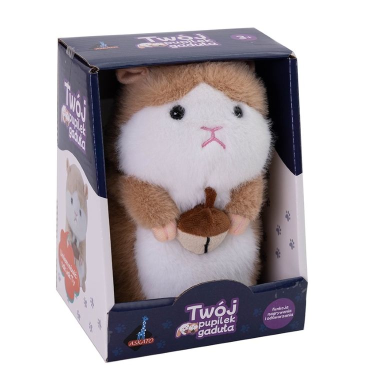 Askato, Twój pupilek gadułka, Chomik, powtarzający słowa, zabawka interaktywna