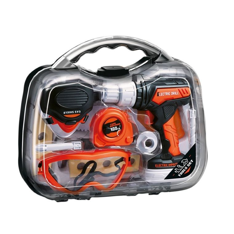 Askato, walizka z wiertarką i akcesoriami, 16 elementów
