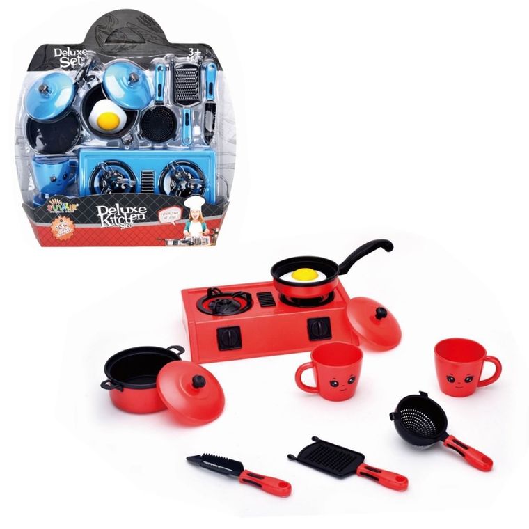 Askato, zestaw kuchenny plastikowy, 11 elementów