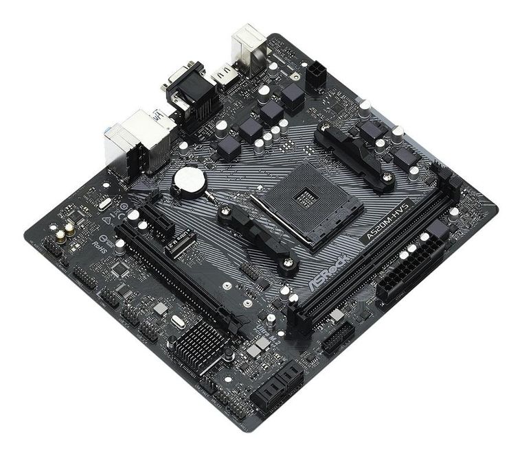 Asrock, płyta główna, A520M-HVS AM4 2DDR4 HDMI/VGA M.2 mATX