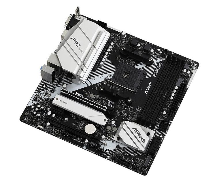 Asrock, płyta główna, B550M Pro4 AM4 4DDR4 HDMI/DP/D-SUB M.2 mATX