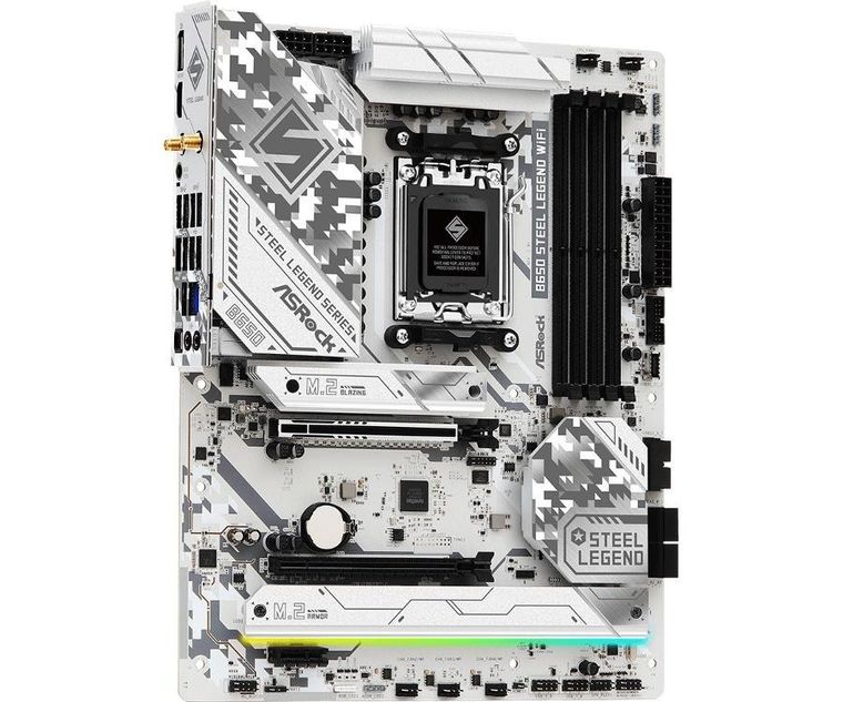 Asrock, płyta główna, B650 STEEL LEGEND WIFI AM5 4DDR5 HDMI/DP M.2 ATX