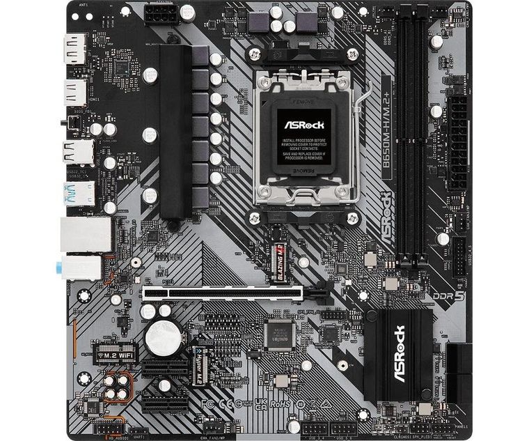 Asrock, płyta główna, B650M-H/M.2 + AM5 2DDR5 HDMI/DP mATX