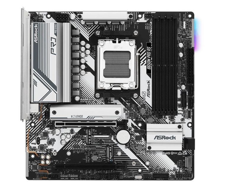 ASRock, płyta główna, B650M PRO RS AM5 4DDR5 HDMI/DP mATX