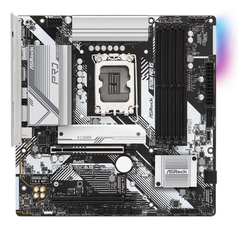 ASRock, płyta główna, B760M Pro RS s1700 4DDR5 DP/HDMI mATX