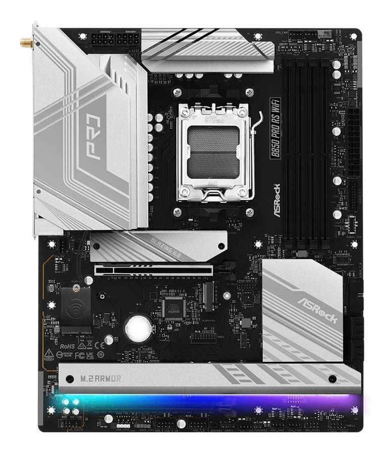 ASRock, płyta główna, B850 PRO RS WIFI AM5 4DDR5 ATX
