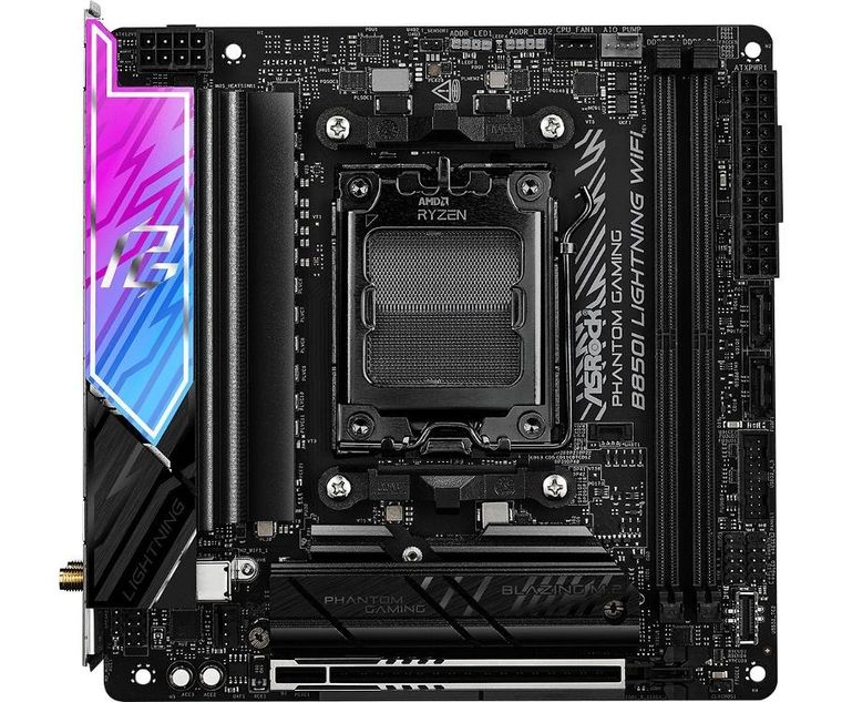 ASRock, płyta główna, B850I LIGHTNING WIFI AM5 2DDR5 ITX