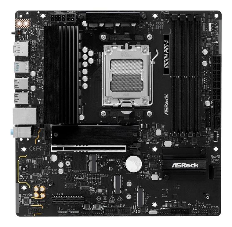 ASRock, płyta główna, B850M PRO-A AM5 4DDR5 M.2 HDMI/DP mATX