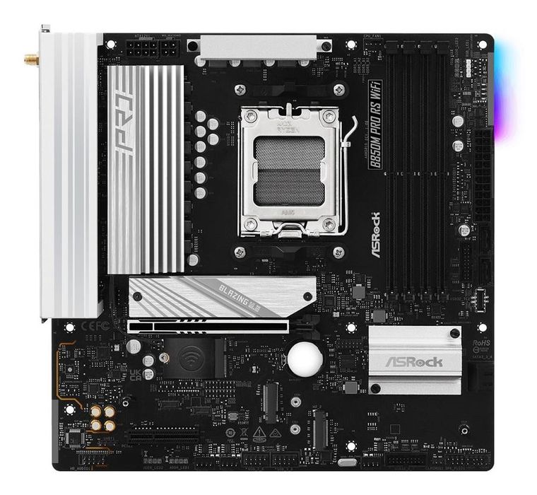 ASRock, płyta główna, B850M PRO RS WIFI AM5 4DDR5 mATX
