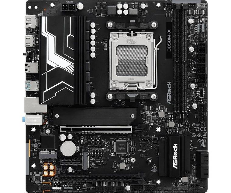 ASRock, płyta główna, B850M-X R2.0 AM5 2DDR5 M.2 USBC mATX