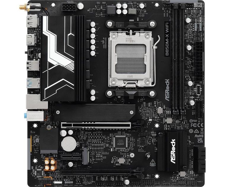 ASRock, płyta główna, B850M-X WIFI R2.0 AM5 2DDR5 M.2 USBC mATX