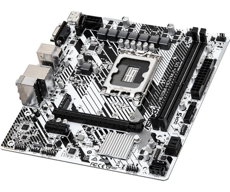 Asrock, płyta główna, H610M-HDV/M.2+ D5
