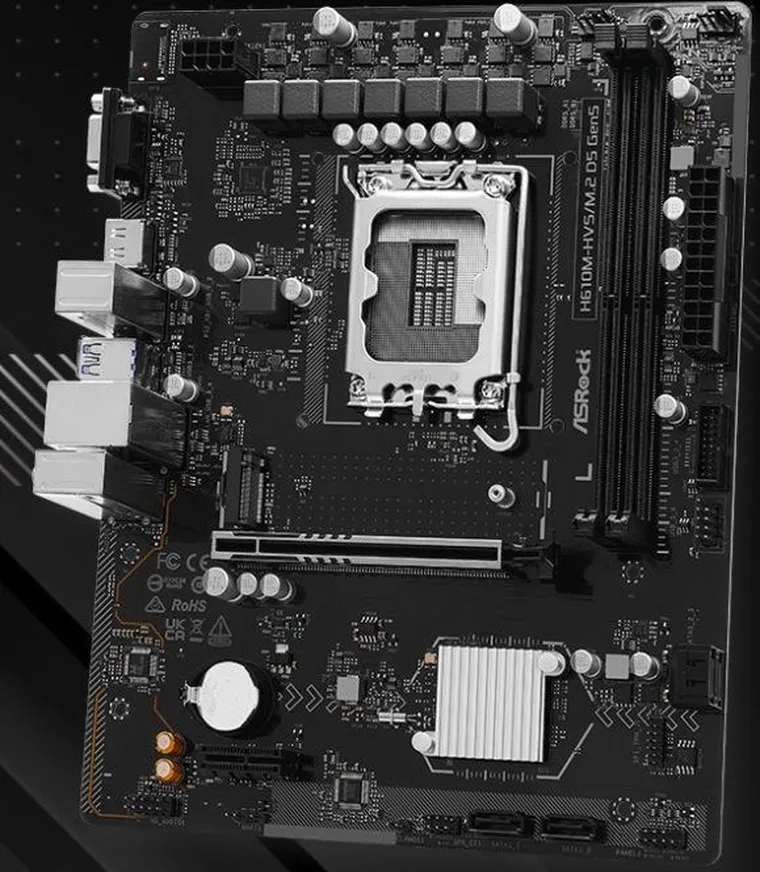 Asrock, płyta główna, H610M-HVS/M.2 D5 GEN5