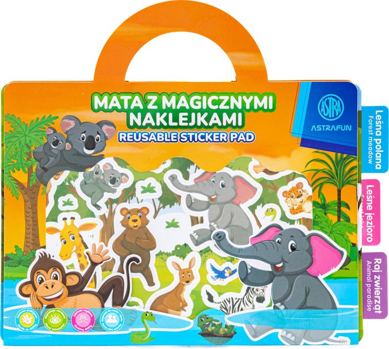 Astra, Astrafun, mata z magicznymi naklejkami
