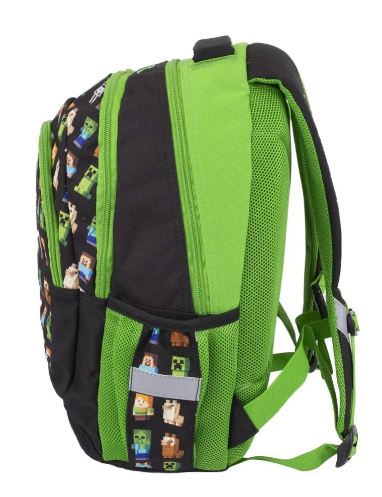 Astra, Minecraft, plecak szkolny, 3-komorowy, Multi Characters