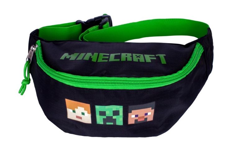 Astra, Minecraftn, saszetka na biodro, Alex & Steve
