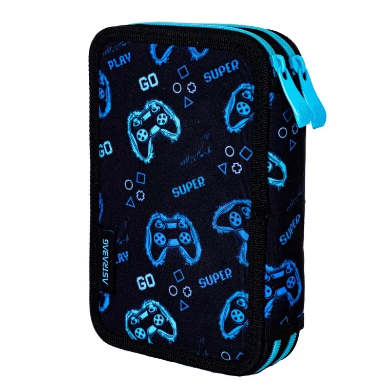Astrabag, piórnik rozkładany, podwójny, Go Playing