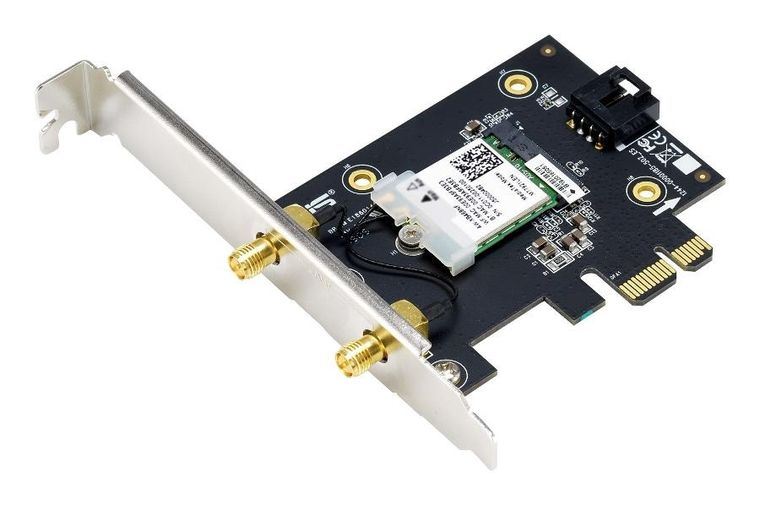 Asus, karta sieciowa, PCE-AX1800 WiFi AX PCI-E