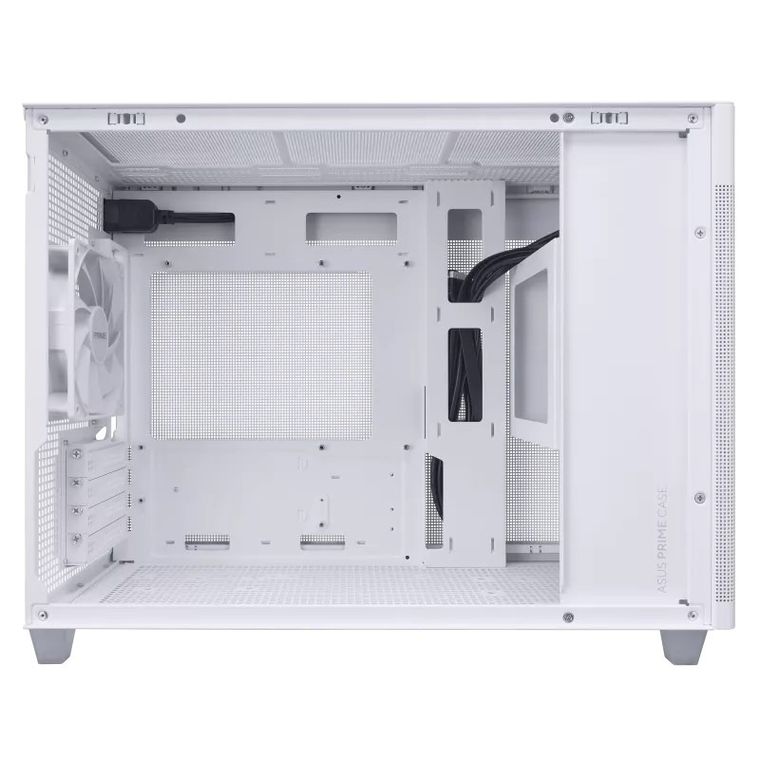 Asus, obudowa, AP201 PRIME CASE TG white
