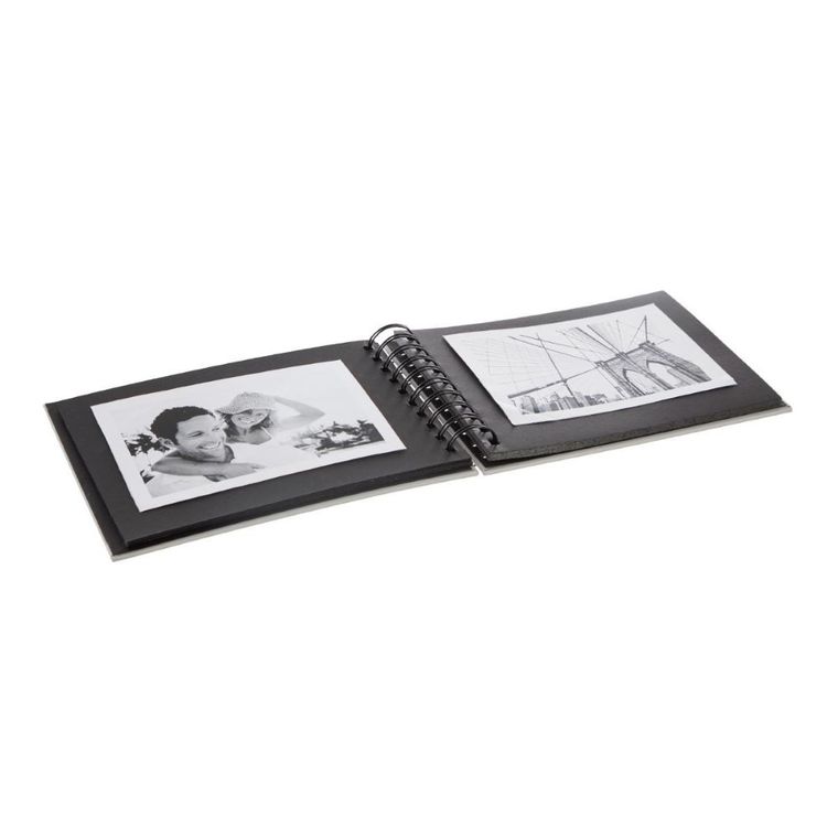 Atmosphera, album na spirali, 80 zdjęć, czarny