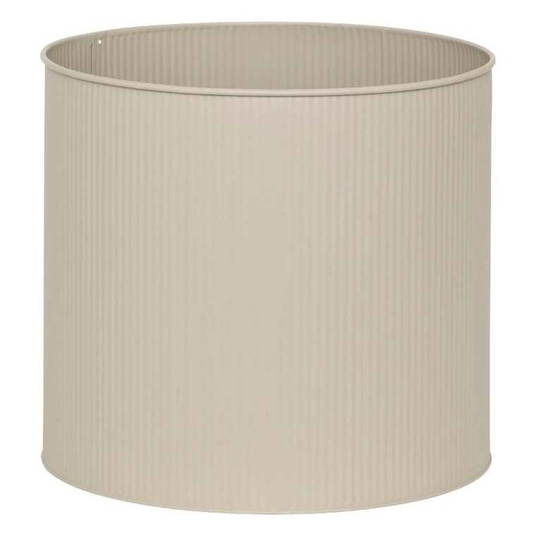 Atmosphera, Aze, donice metalowe, średnica 30 cm, 2 szt.