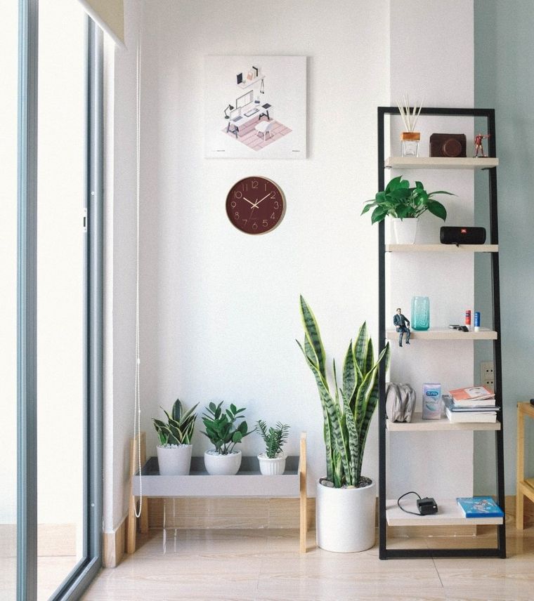 Atmosphera, cichy zegar ścienny, czerwony, Ø 30 cm