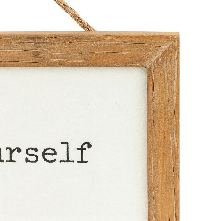 Atmosphera, dekoracja ścienna w ramce, Yona, 38-15 cm