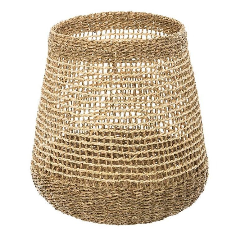 Atmosphera, dekoracyjne kosze do przechowywania z trzciny, plecione, 3 szt.