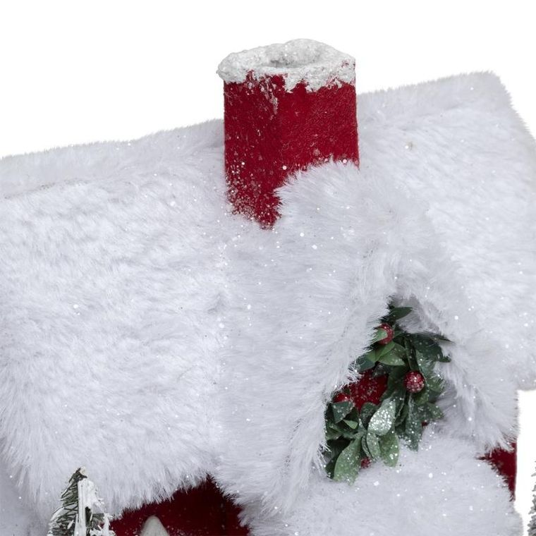 Atmosphera, dom świętego Mikołaja, 24-18,5 cm