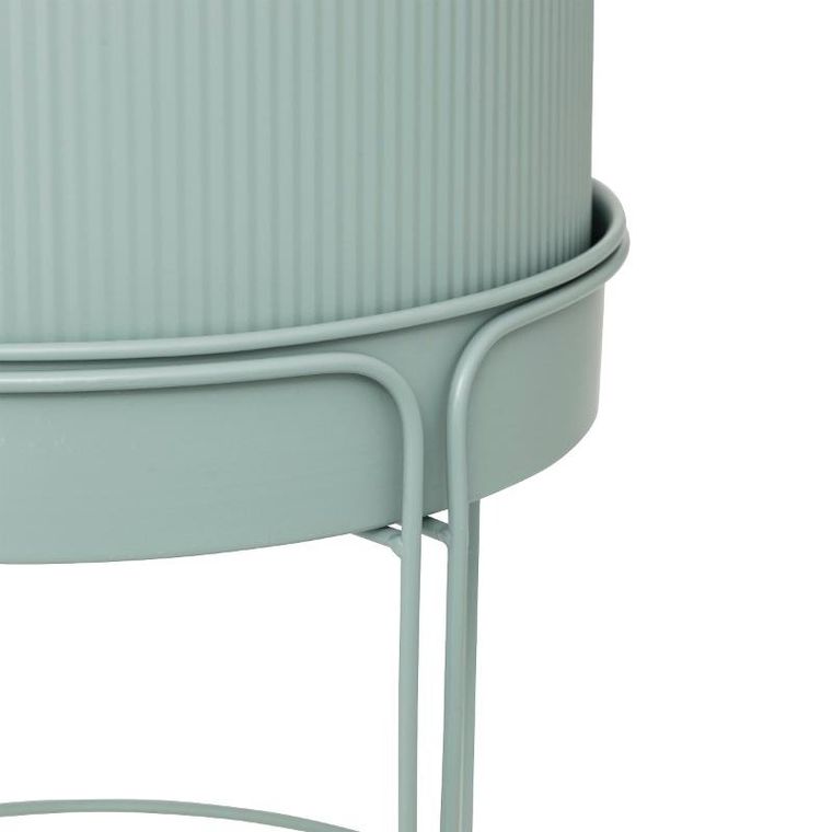 Atmosphera, donice metalowe, Aze, średnica 30 cm, 2 szt.