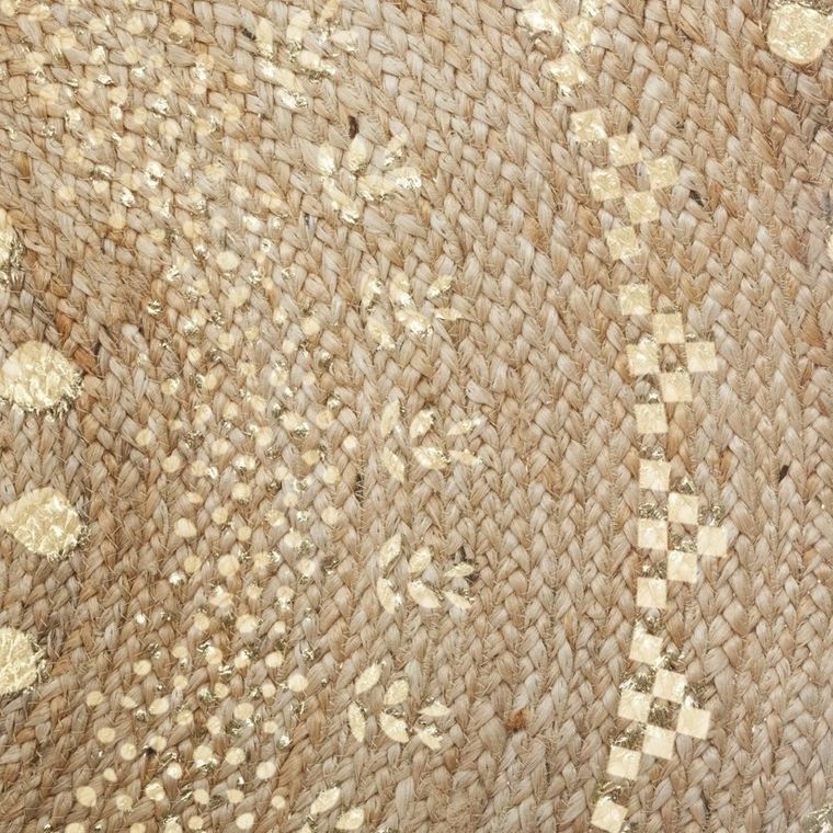 Atmosphera, dywan dekoracyjny z juty, Ø 115 cm, okrągły